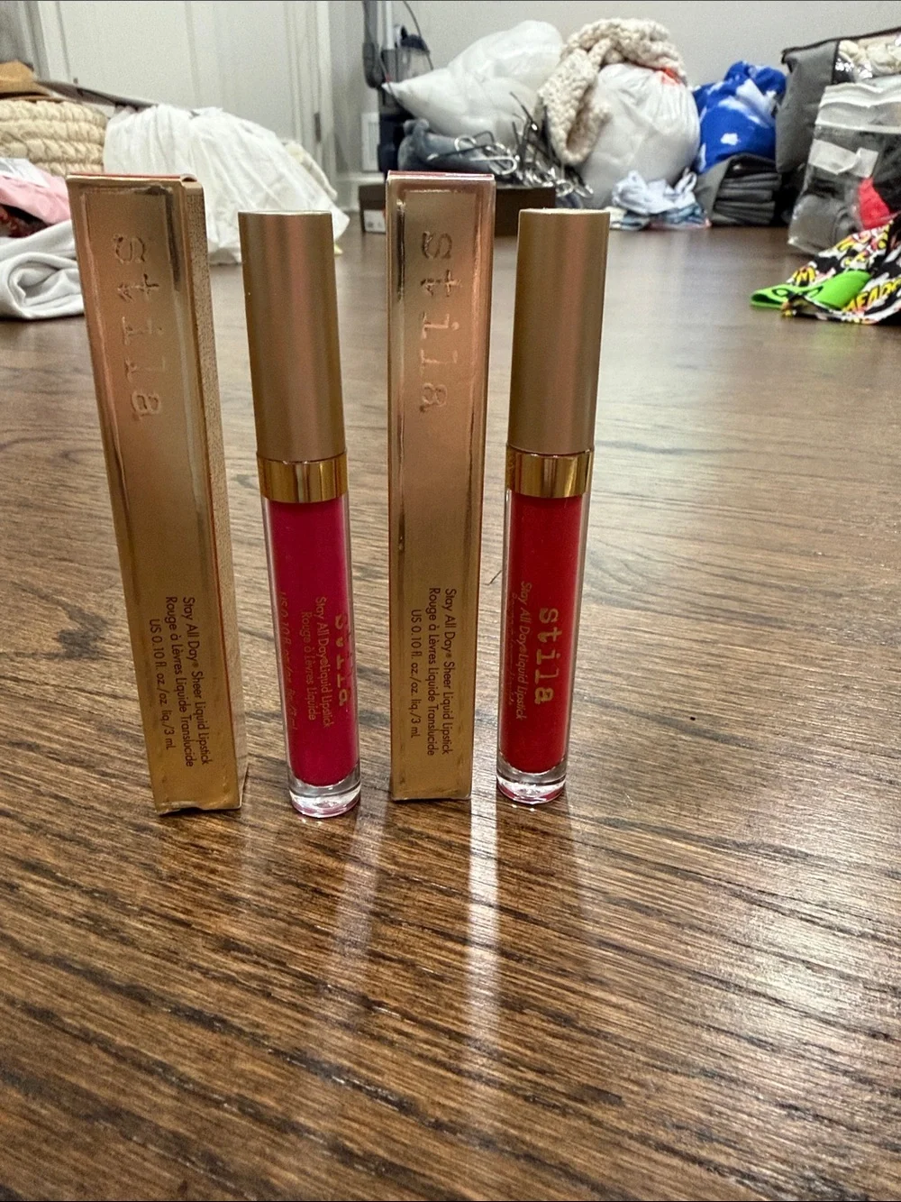 Stila Stay All Day Liquid Lipstick Duo - Sheer Felice & Sheer Passione